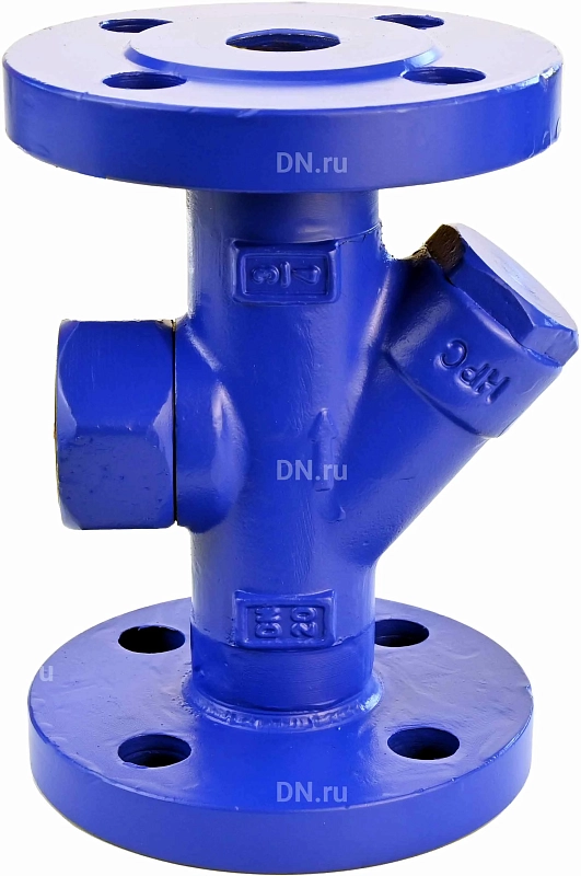 Конденсатоотводчик термодинамический STT2131M-F Ду15 Ру40 с фильтром, стальной, фланцевый